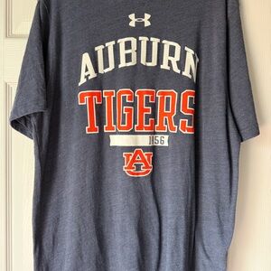 Under Armour Blue Auburn Tigers Short Sleeve Tee